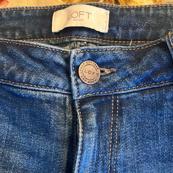 Loft outlet jeans - like new! - Picture 2 of 7